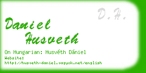 daniel husveth business card